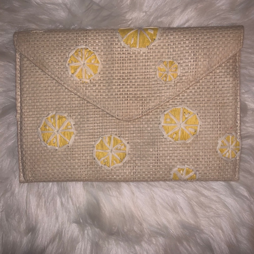 Mango envelope clutch